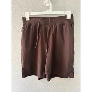 Men's Lululemon T.H.E Short 9in Linerless French Press (Brown) size L. $68 retai